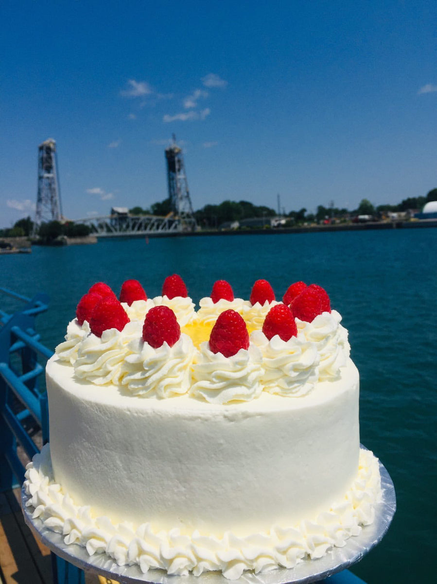 Raspberry & Lemon Cake The Pie Guys Bakery & Cafe