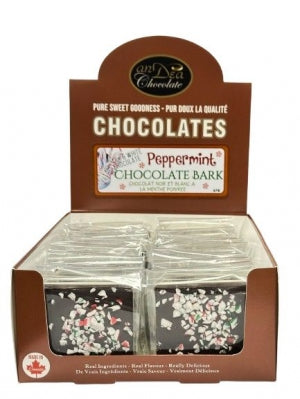 Peppermint Bark in White & Dark Chocolate