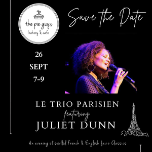 Le Trio Parisien featuring Juliet Dunn - Jazz Night