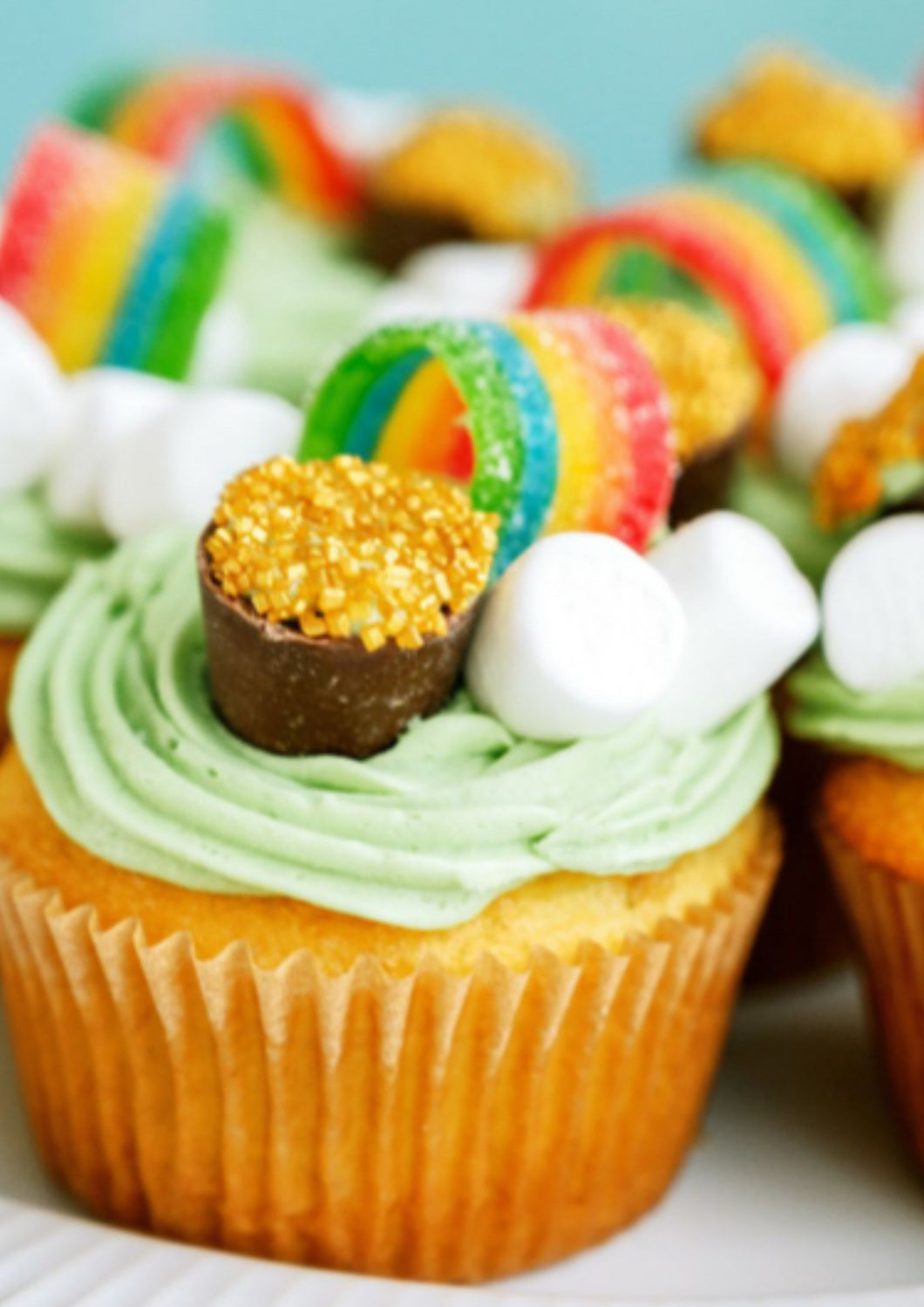 Pot of Gold Cupcakes