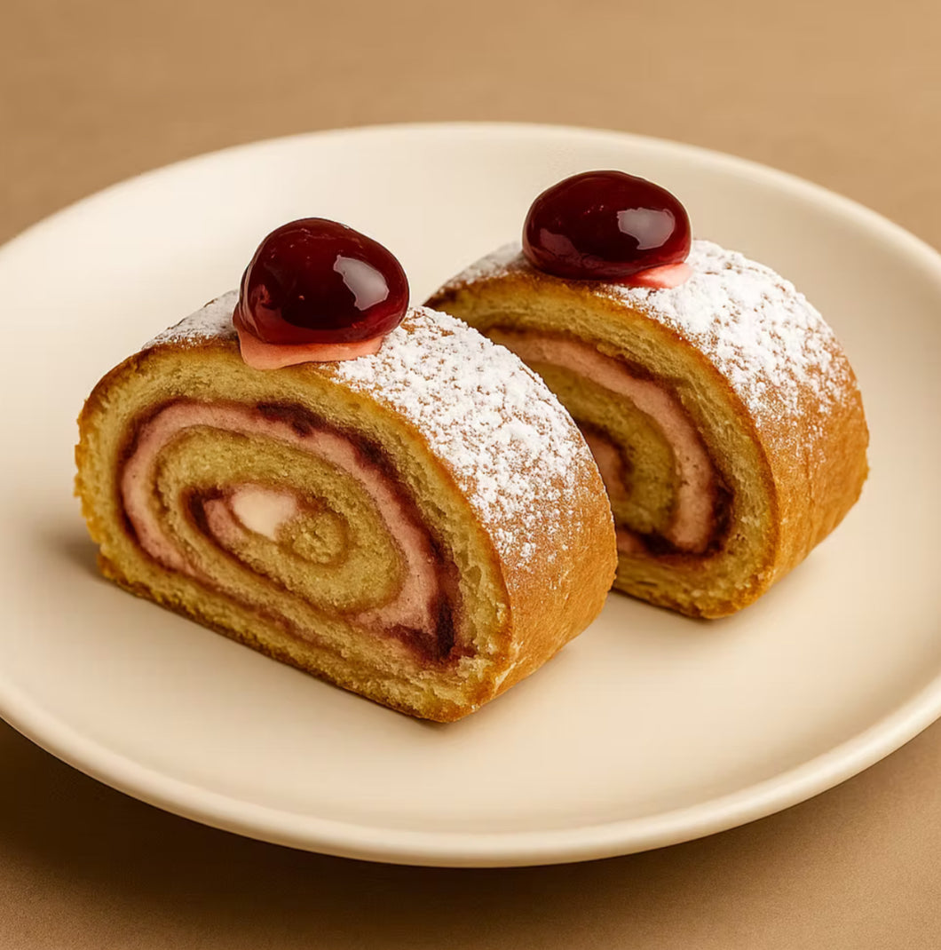Cherry Cream Roll (2 pack)