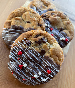 Chocolate Dipped Cookies - 4 Pack
