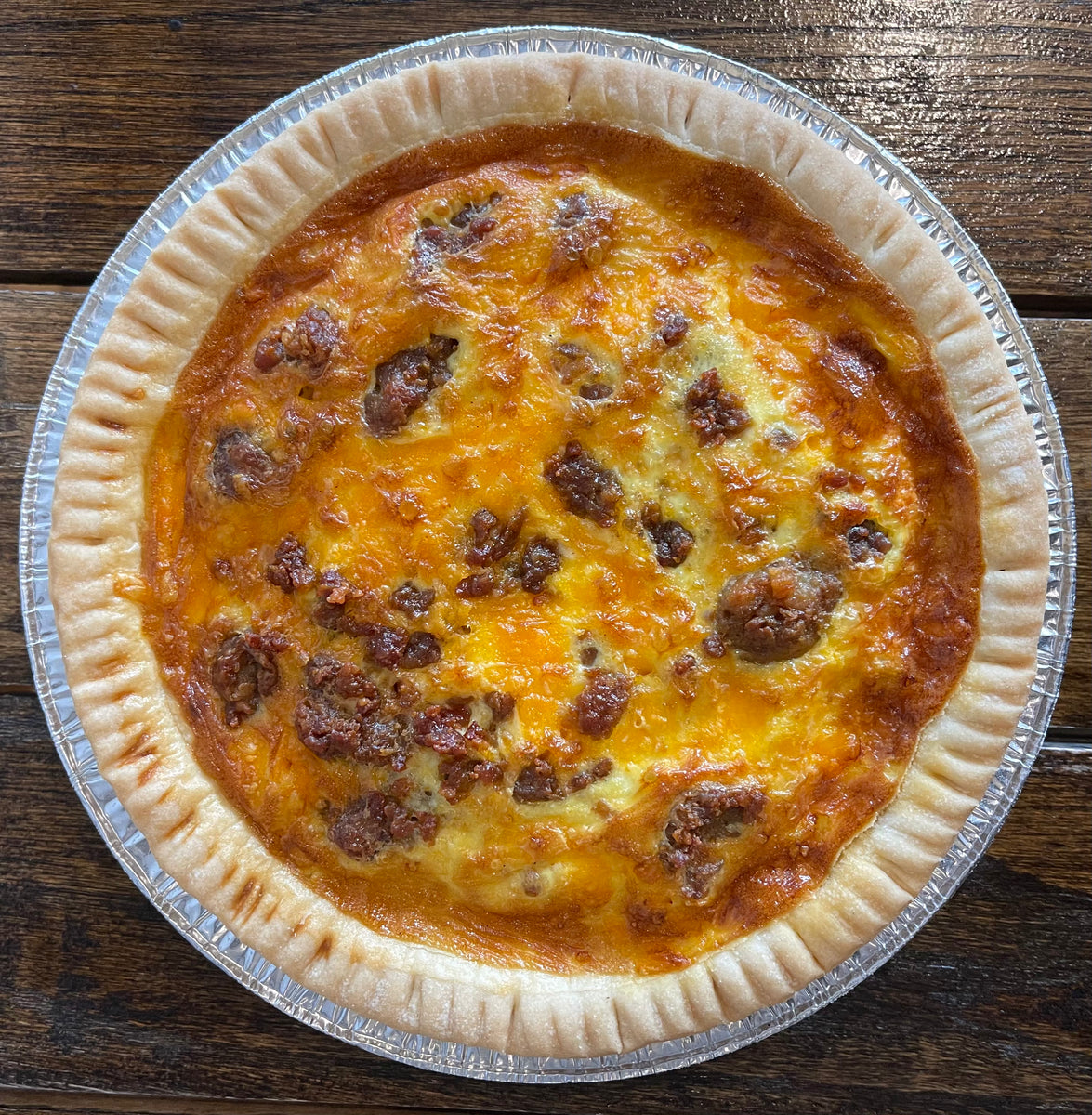 Italian Sausage & Old Cheddar The Pie Guys Bakery & Cafe